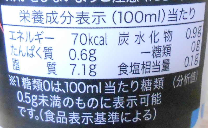 【ファミリーマート】糖類0バターココアの栄養成分