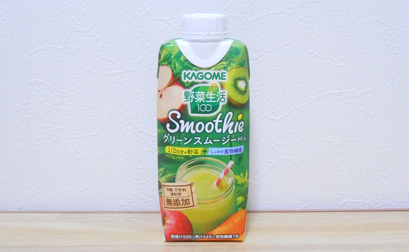 【カゴメ】野菜生活100 Smoothie グリーンスムージーMixのレビュー