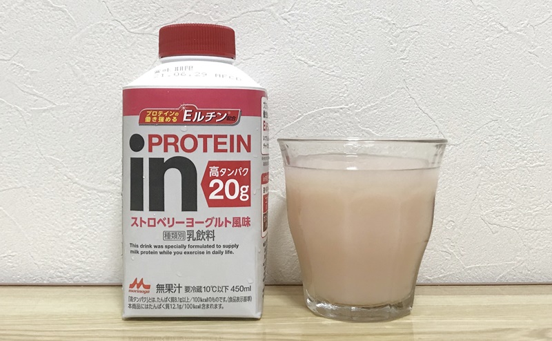 inPROTEIN ストロベリーヨーグルト風味の評価