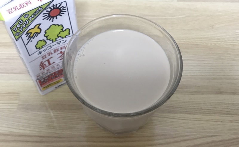 キッコーマン 豆乳飲料 紅茶の見た目