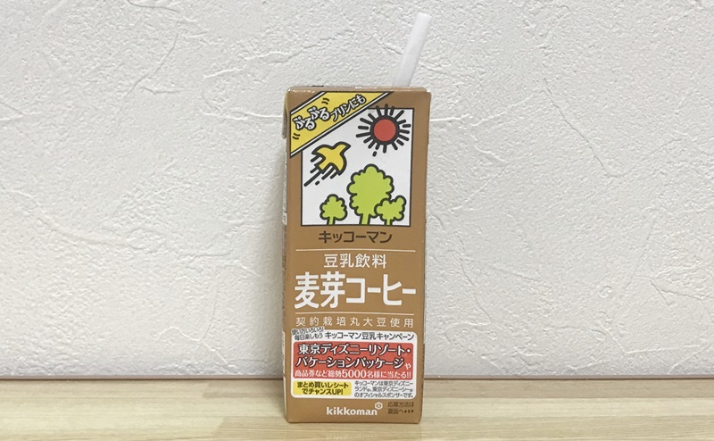 キッコーマン 豆乳飲料 麦芽コーヒーの200mlパック